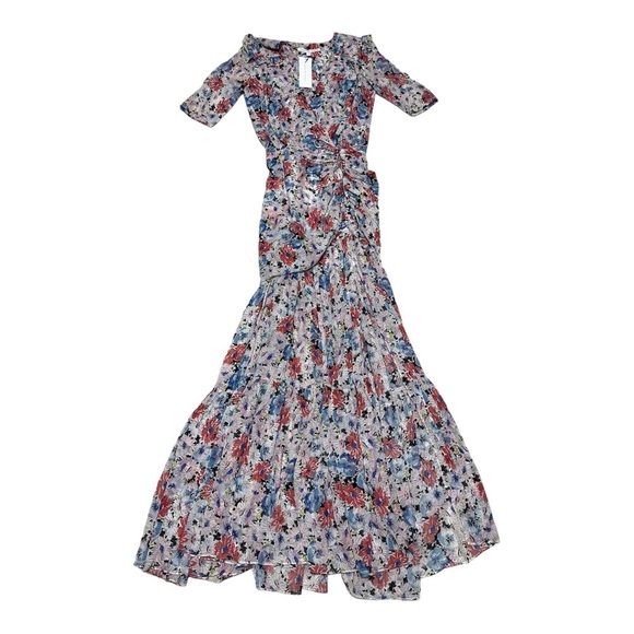 NWT Veronica Beard Mick Dress in Multi Floral Size 2 - Picture 5 of 11